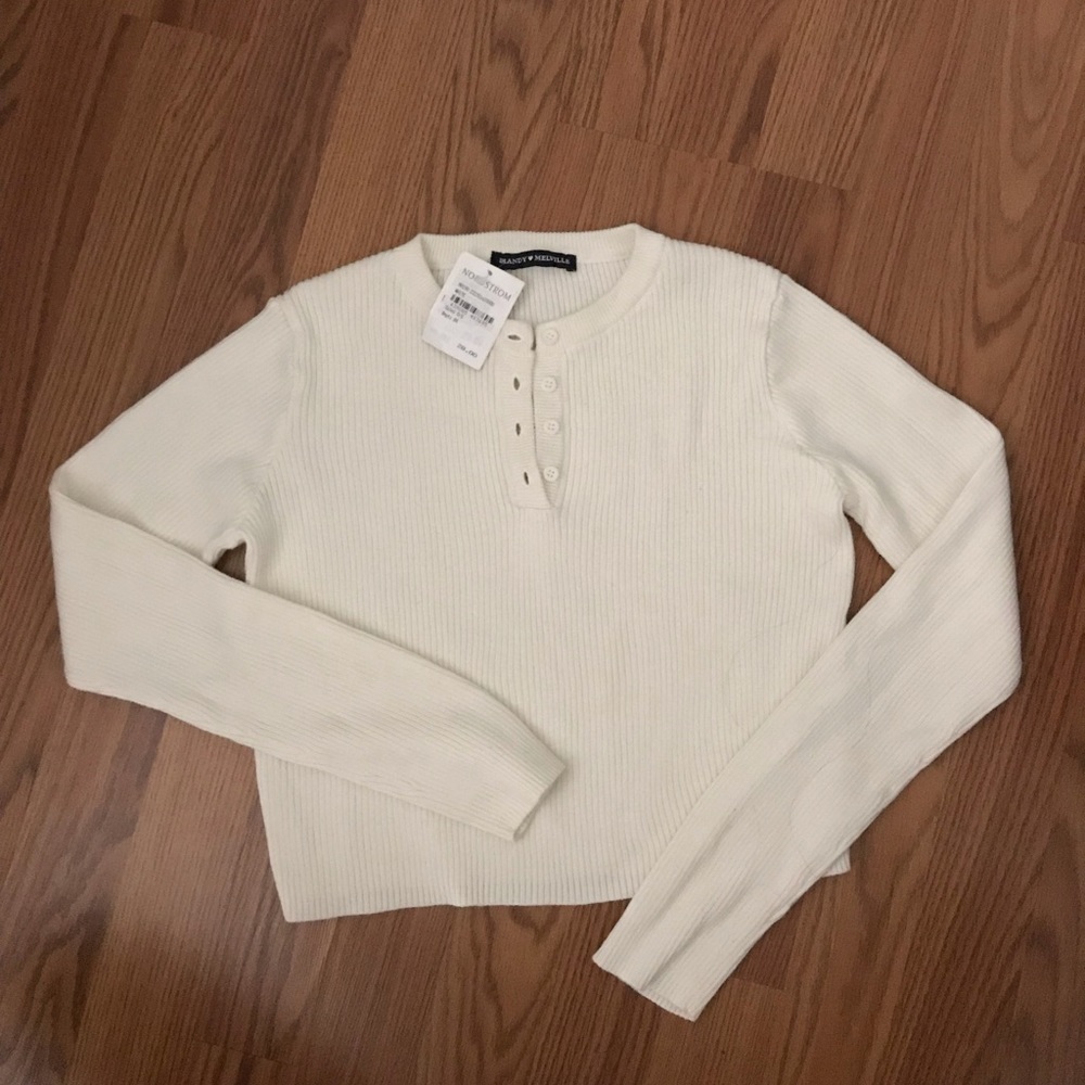 Crop top sweater one size fits all